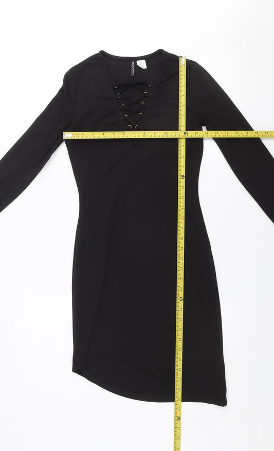 Womens UK Size 8 H&M Bodycon Dress