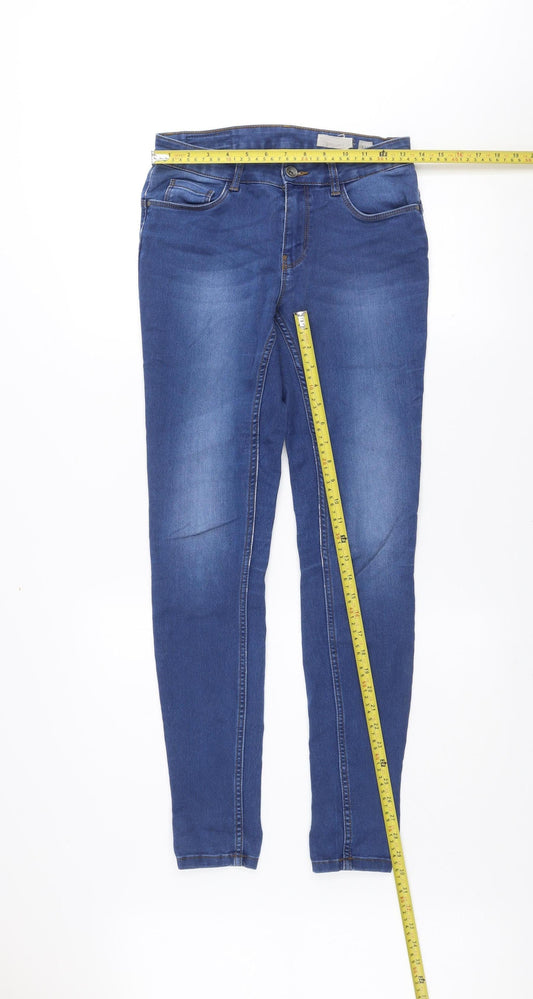 Vero Moda Unisex Blue Skinny Denim Jeans S/32 Slim Fit Stretch