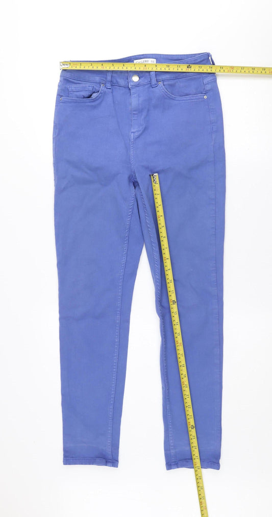 Womens UK Size 12 Gallery Slim Fit Skinny Blue Jeans