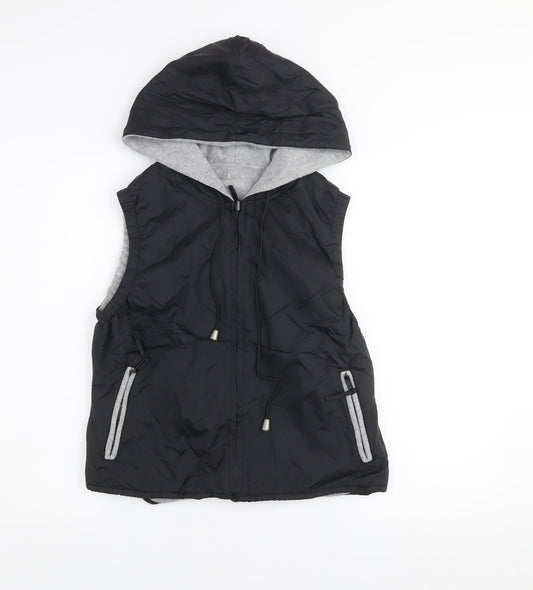 Womens UK Size 10 Etam Black Basic Jacket