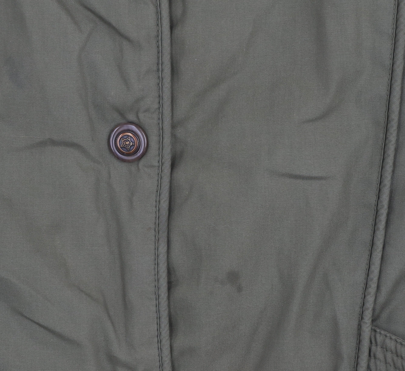 Womens UK Size 10 Rossetti Green Quilted Coat