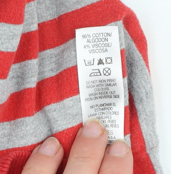 Boys UK Size 3-4 Years Dunnes Red Pullover Hoodie
