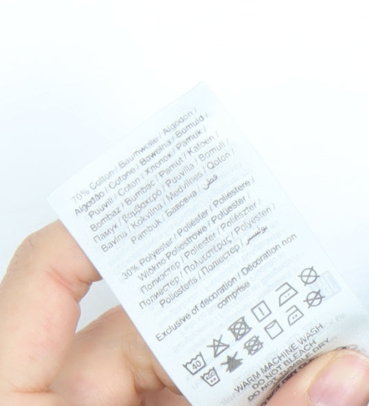 Jack & Jones Men's Blue Sweat Shorts M Elastic Waist Casual