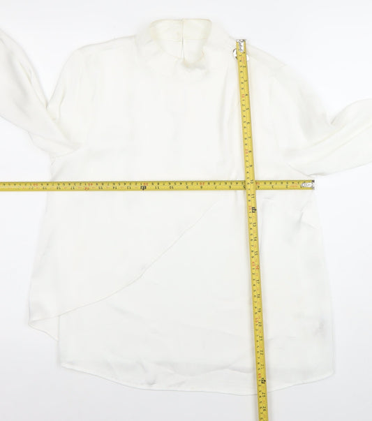 Womens UK Size 10 SAVIDA White Camisole Blouse