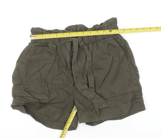 Womens UK Size S Soyaconcept Relaxed Fit Paperbag Shorts