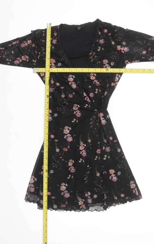 Womens UK Size XS Urban Outfitters Wrap Dress