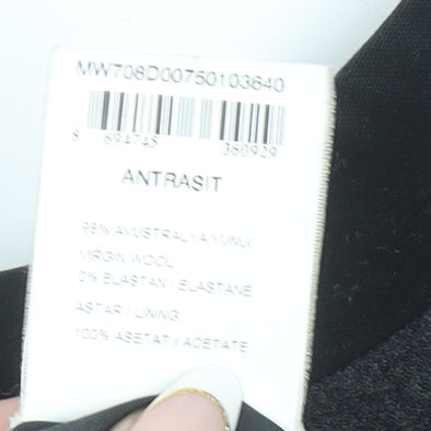 Womens UK Size 12 Machka Regular Grey Suit Waistcoat