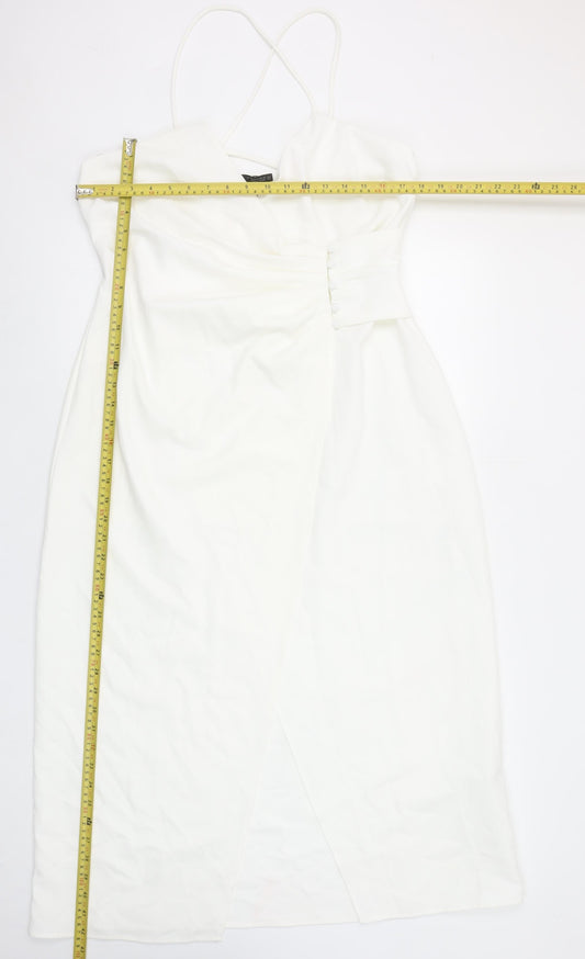 Womens UK Size 16 Zara Wrap Dress