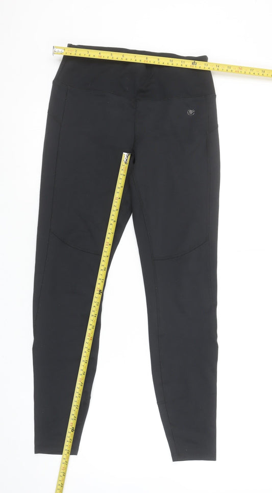 Womens UK Size S St. Bernard for Dunnes Stores Slim Fit Leggings Black Leggings
