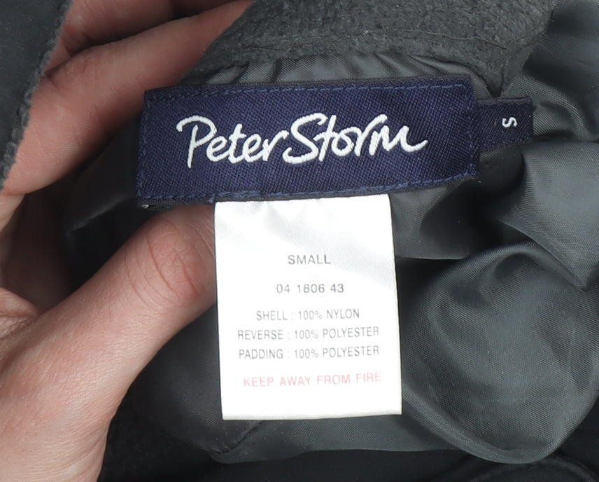 Mens UK Size S Peter Storm Black Bodywarmer