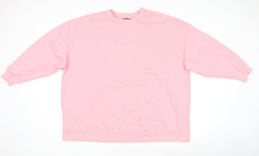 Womens UK Size 20 Dunnes Stores Pink Pullover Jumper