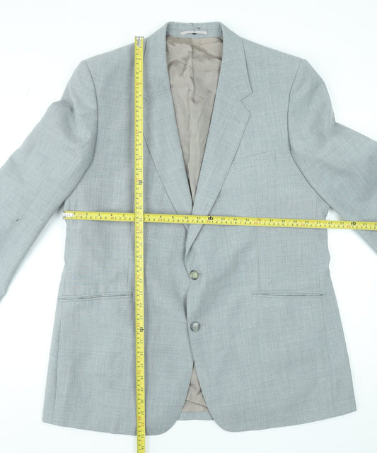 Mens UK Size L Varteks International Regular Grey Suit Jacket