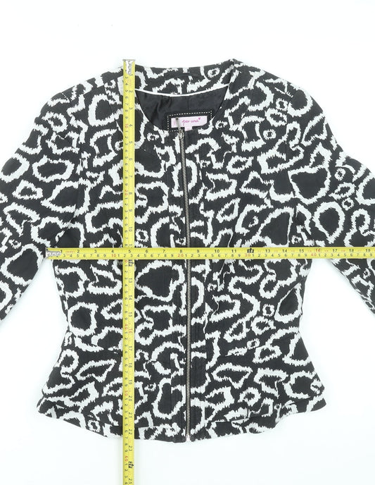 Womens UK Size 10 Marks and Spencer Black Basic Jacket