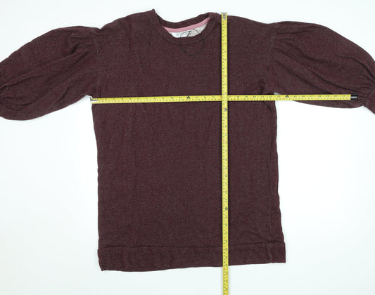 Womens UK Size XL Riyka Red Pullover Sweatshirt