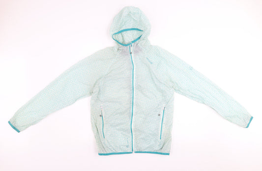 Womens UK Size 12 Regatta Blue Windbreaker Coat