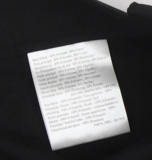 Regatta Mens Black Cargo Work Trousers 36in Regular Fit Polyester Cotton