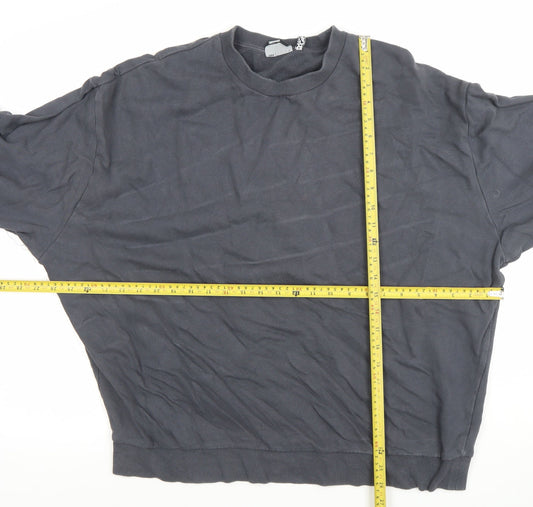 Mens UK Size L ASOS Grey Pullover Sweatshirt