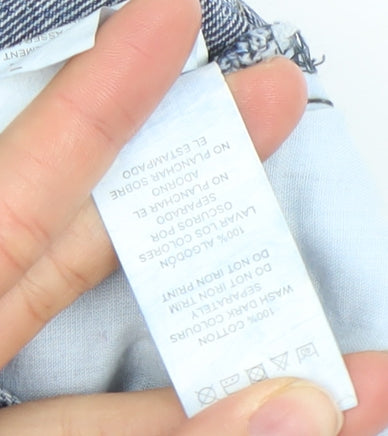 Denim Co. Men's Blue Straight Leg Regular Fit Jeans W32 L30