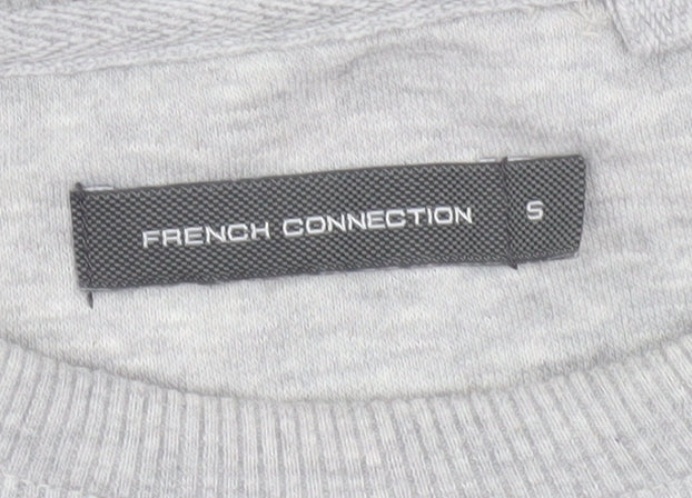Mens UK Size S French Connection Grey Pullover Sweatshirt