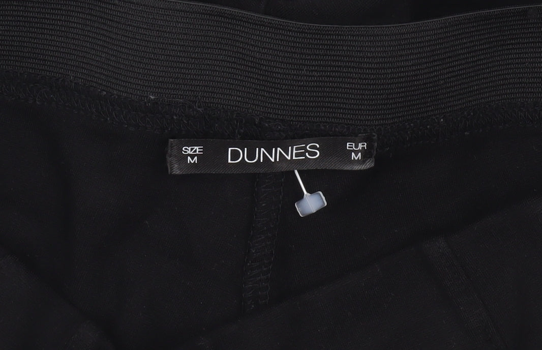 Womens UK Size M Dunnes Slim Fit Leggings Black Trousers
