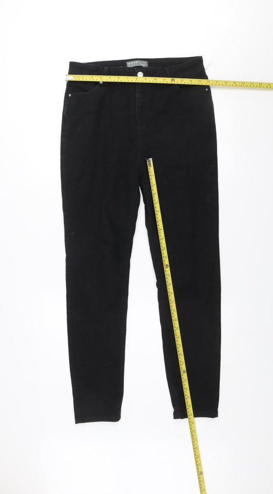 Primark Women’s Black Skinny Jeans Size 14 Stretch Denim