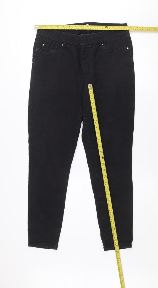 Denim Co. Women's Black Size 14 Skinny Stretch Jeans