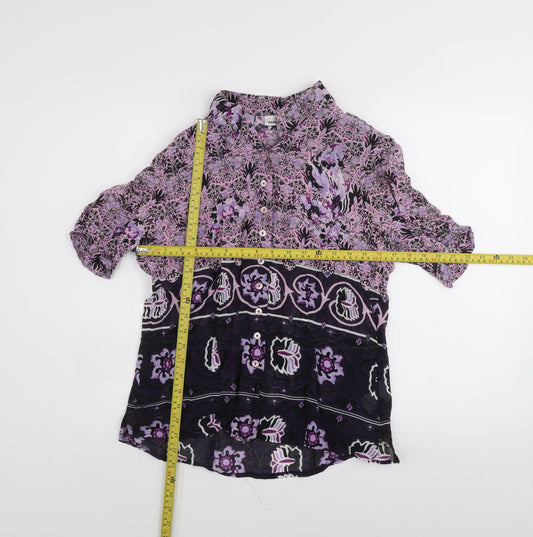 Womens UK Size 12 Gerry Weber Multicoloured Tunic Blouse