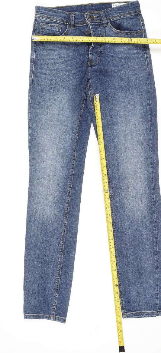 Denim Co. Women’s Blue Slim Straight Jeans Size 10 W28 L32