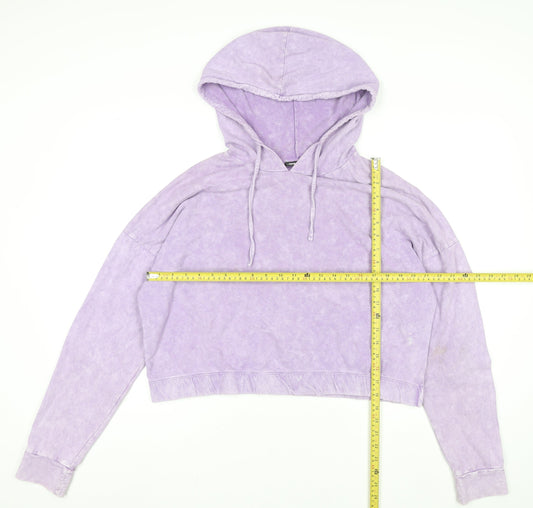 Womens UK Size L Pep&Co Purple Pullover Jumper