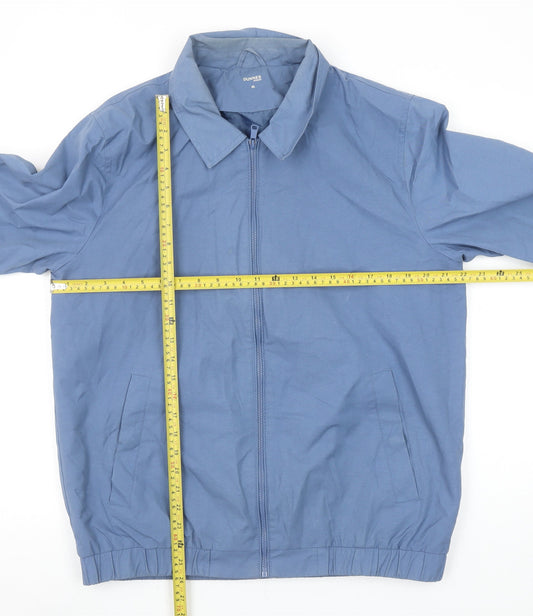 Mens UK Size XL Dunnes Stores Blue Basic Jacket