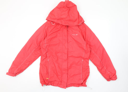Womens UK Size 10 Regatta Red Rain Coat
