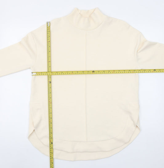 Womens UK Size S TU Beige Pullover Sweatshirt