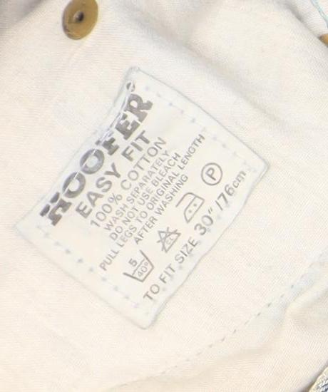 Hoofer London Men's Blue Denim Straight Jeans 36W 30L Vintage Style