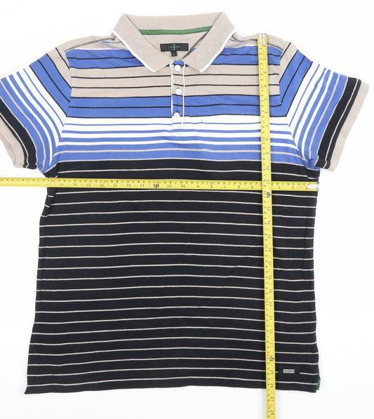 Mens UK Size L Jasper Conran 100% Cotton Polo Shirt