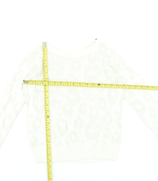 Girls UK Size 12-13 Years Gap Ivory Pullover Jumper
