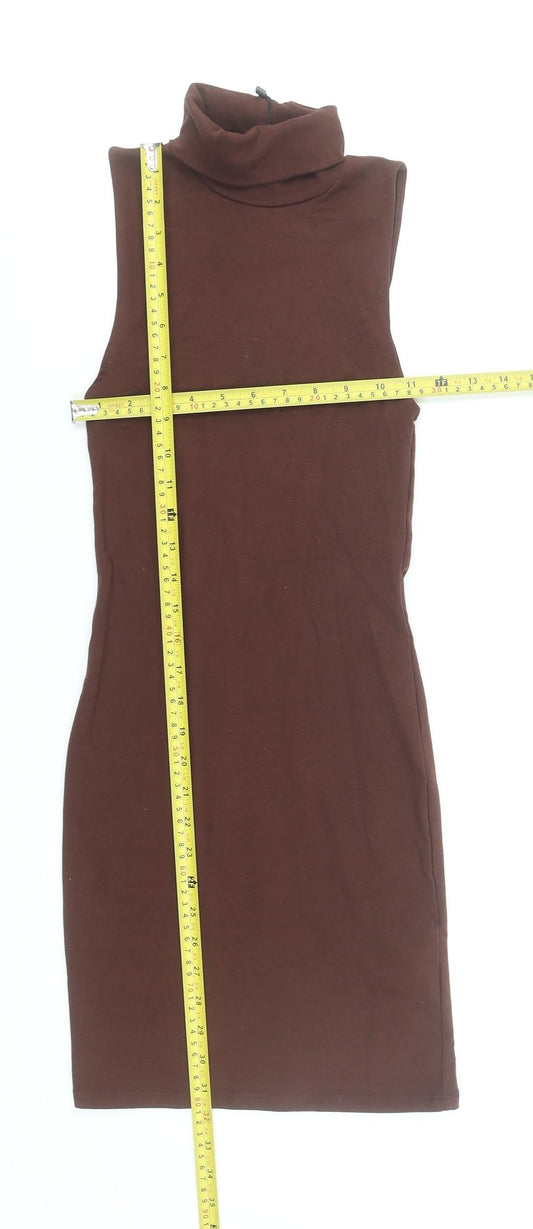 Womens UK Size S Zara Bodycon Dress