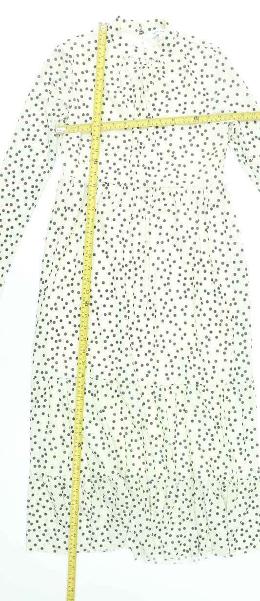 Womens UK Size 8 Warehouse Fit & Flare Dress