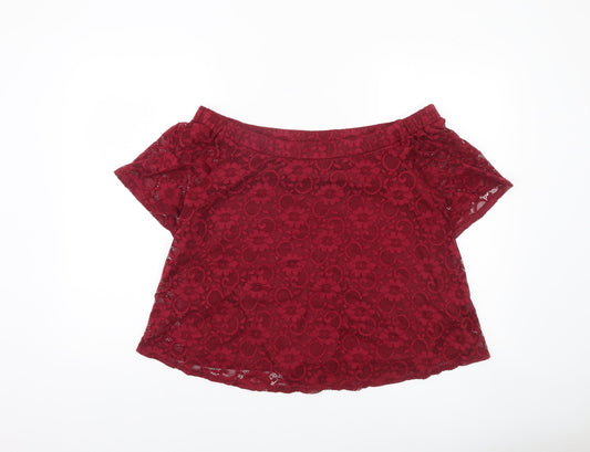 Womens UK Size 16 Atmosphere Red Camisole Blouse