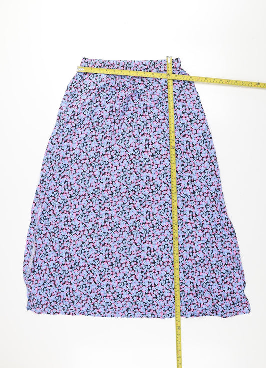 Womens UK Size M VERO MODA Maxi Woven Skirt