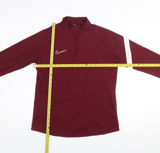 Mens UK Size M Nike Red Pullover Sweatshirt