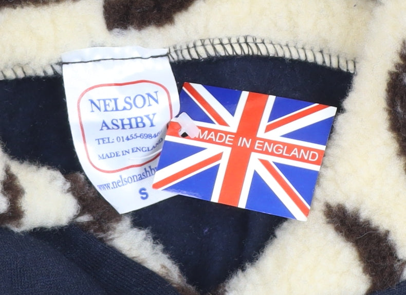 Womens UK Size S Nelson Ashby Blue Pullover Hoodie
