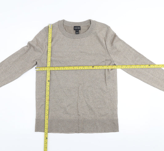 Womens UK Size 12 River Island Beige Pullover Jumper