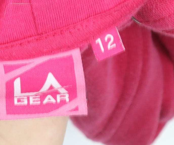 Womens UK Size 12 LA Gear Pink Pullover Jumper