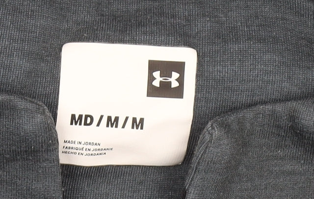 Mens UK Size M Under armour Grey Pullover Sweatshirt