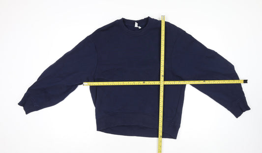 Womens UK Size XS & Other Stories Blue Pullover Sweatshirt