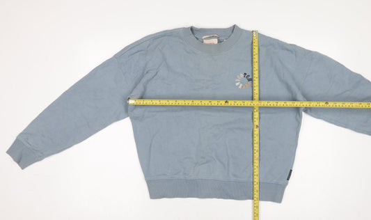 Womens UK Size M Scotch & Soda Blue Pullover Jumper