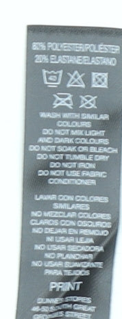 Womens UK Size XS Dunnes Stores Slim Fit Leggings Blue Leggings