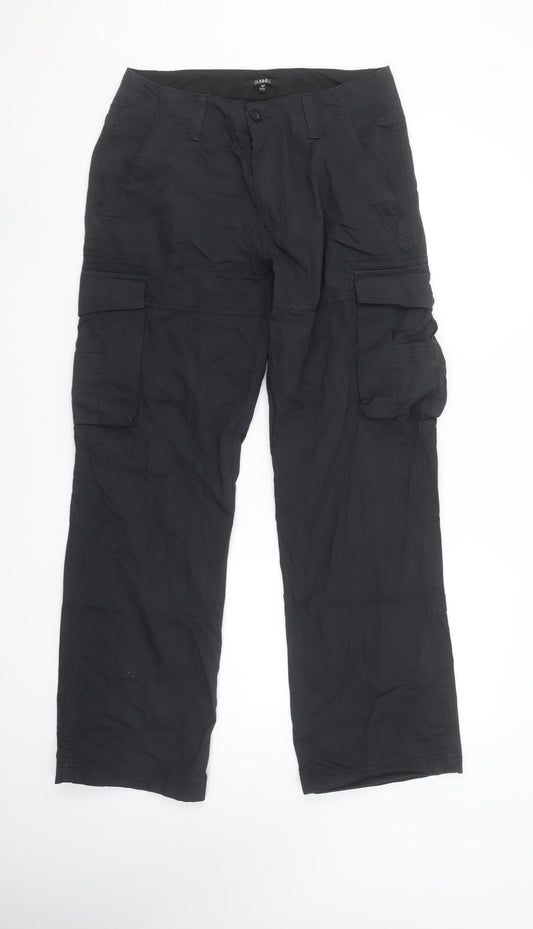 Dunnes Men's Navy Cargo Trousers 32W 30L Cotton Straight Leg