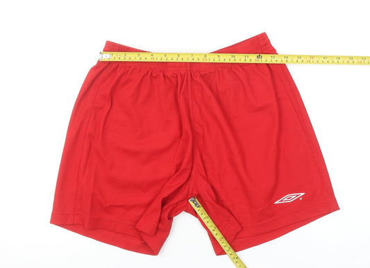 Mens UK Size M Umbro Regular Fit Athletic Shorts