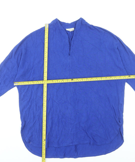 Womens UK Size 14 Phase Eight Blue Tunic Jumper